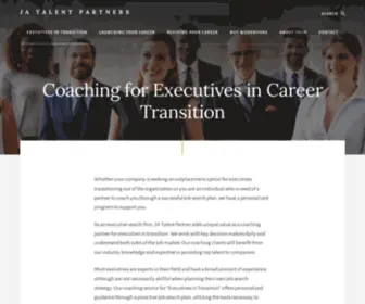 Jatalentpartners.com(Personalized Career Transition Coaching) Screenshot