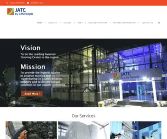 Jatc.aero(JATC Jakarta Aviation Training Center) Screenshot