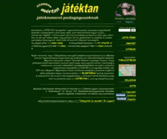 Jatektan.hu(Táblajátéktan) Screenshot