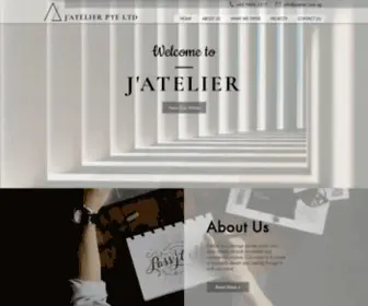 Jatelier.com.sg(HOME) Screenshot