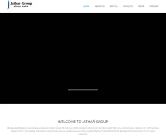 Jathargroup.com(Gray Fabric manufacturers) Screenshot