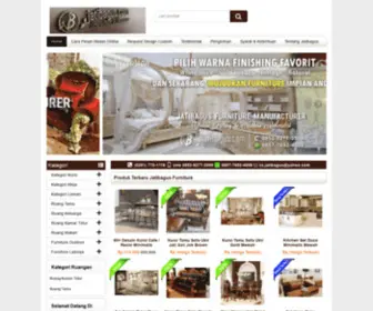 Jatibagus.com(JATIBAGUS Furniture Jepara Desain Modern) Screenshot