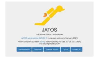 Jatos.org(Just Another Tool for Online Studies) Screenshot