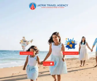 Jatriktravel.com(Jatrik Travel Agency) Screenshot