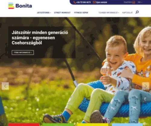 Jatszoterek-Bonita.hu(Jatszoterek Bonita) Screenshot
