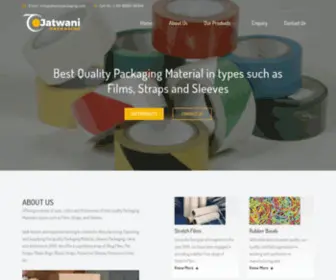 Jatwanipackaging.com(Jatwani Packaging) Screenshot