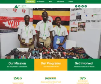 Jauganda.org(JA Uganda) Screenshot