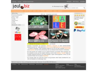 Jaul.biz(Böhmische Glasperlen) Screenshot