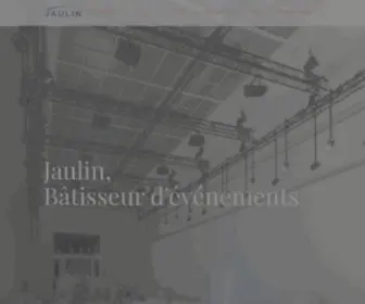 Jaulin.com(Aménagement événementiel) Screenshot