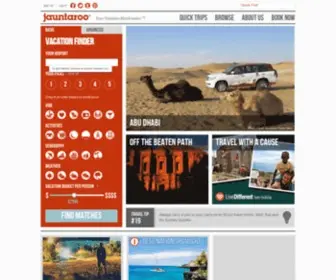 Jauntaroo.com(Your Vacation Matchmaker) Screenshot