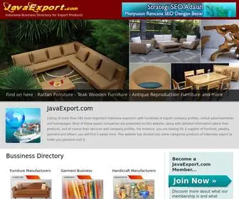 Java-Export.com(The Comprehensive Listing Of Indonesia Export) Screenshot