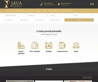 Java-Nekretnine.hr(Java nekretnine) Screenshot