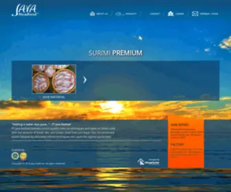 Java-Seafood.com(Java Seafood) Screenshot