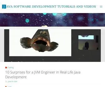 Java-TV.com(Java Tutorials and Videos) Screenshot