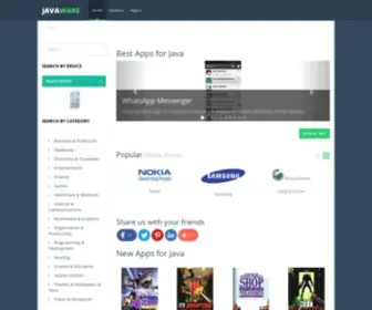 Java-Ware.net(Java Apps Downloads) Screenshot