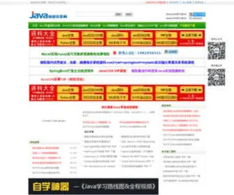Java1234.com(Java知识分享网) Screenshot