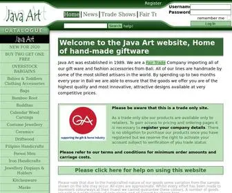 Javaart.co.uk(Java Art) Screenshot