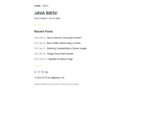 Javabien.net(Java Bien) Screenshot