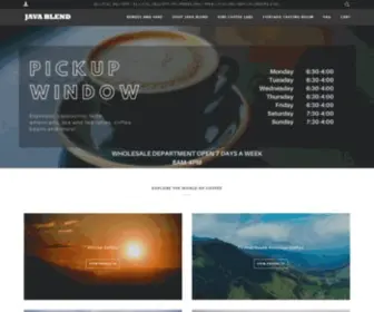 Javablendcoffee.com(Halifax Coffee Roaster and Cafe) Screenshot