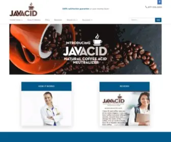 Javacid.com(Coffee acid) Screenshot