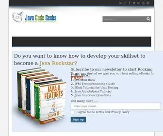 Javacodegeeks.com(Java Programming) Screenshot
