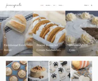 Javacupcake.com(Homemade cupcakes) Screenshot