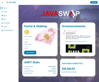 Javaexchange.finance Screenshot