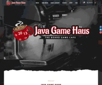 Javagamehauscafe.com(Java Game Haus) Screenshot