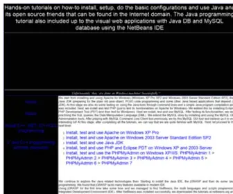 Javaguicodexample.com(This site) Screenshot