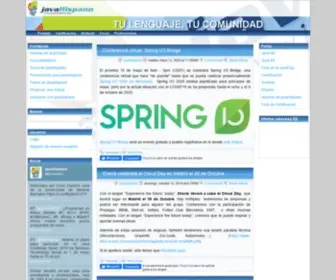 Javahispano.org(Portada) Screenshot