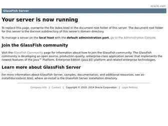 Javainstitutecloud.com(GlassFish Server) Screenshot