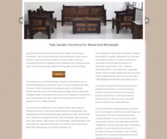 Javajati.com(Fine teak furniture) Screenshot