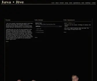 Javajiveband.com(JAVA JIVE) Screenshot