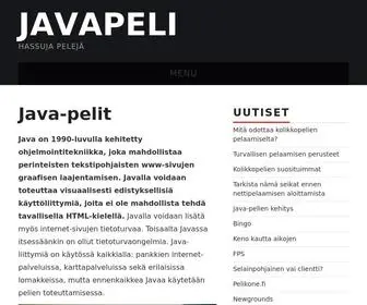 Javapeli.net(Java on 1990) Screenshot