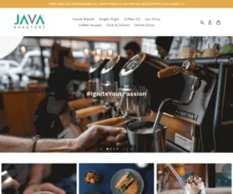 Javaroastery.co.uk(Java Roastery Coffee Roasting Subscription best birmingham latteart) Screenshot