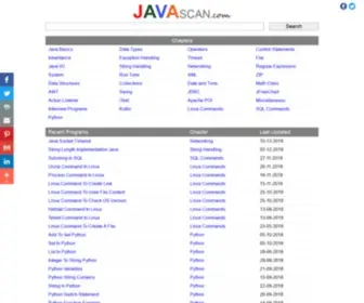 Javascan.com(Programming Tutorials With Examples) Screenshot