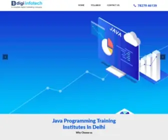 Javaschools.in(Java training institute in Delhi) Screenshot