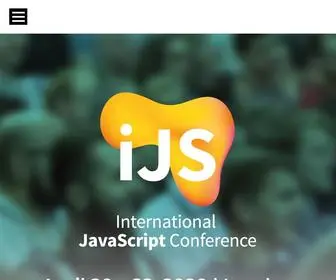 Javascript-Conference.com(International JavaScript Conference 2020) Screenshot