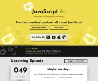 Javascriptair.com(JavaScript Air) Screenshot