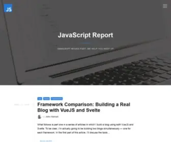 Javascriptreport.com(JavaScript Report) Screenshot