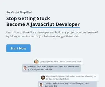 Javascriptsimplified.com(JavaScript Simplified) Screenshot