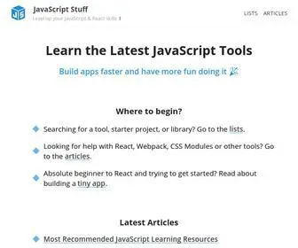 Javascriptstuff.com(JavaScript Stuff) Screenshot