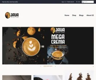 Javaspecialtycoffee.com(JAVA Specialty Coffee) Screenshot