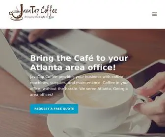 Javatapcoffee.com(JavaTap Coffee) Screenshot