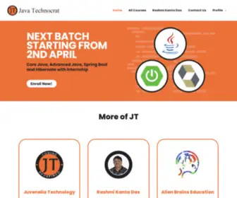 Javatechnocrat.com(Best Java Training Institute in Bhubaneswar) Screenshot