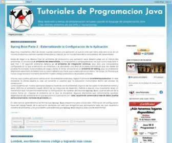 Javatutoriales.com(Tutoriales de Programacion Java) Screenshot