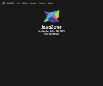 Javazone.no(JavaZone 2021) Screenshot