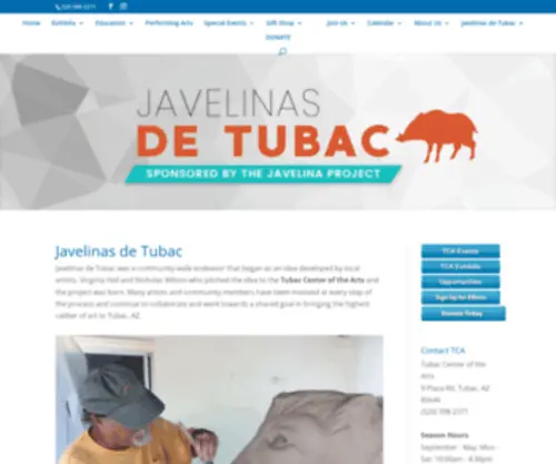 Javelinasdetubac.com(Javelinas de Tubac) Screenshot