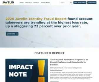 Javelinstrategy.com(Javelin Strategy &amp; Research) Screenshot