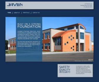 Javen.com(Javen Construction Co) Screenshot